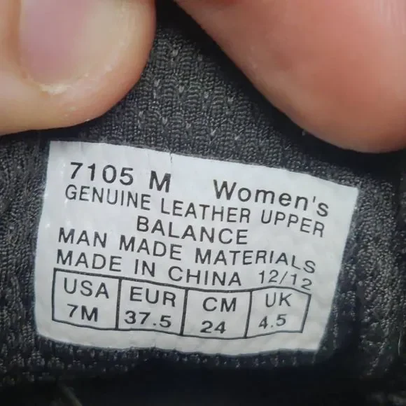 Vasque Rift Hiking Shoes- Womens- Size 7 M- Brown Blue- Low Top-Leather-Sneaker - Picture 8 of 12